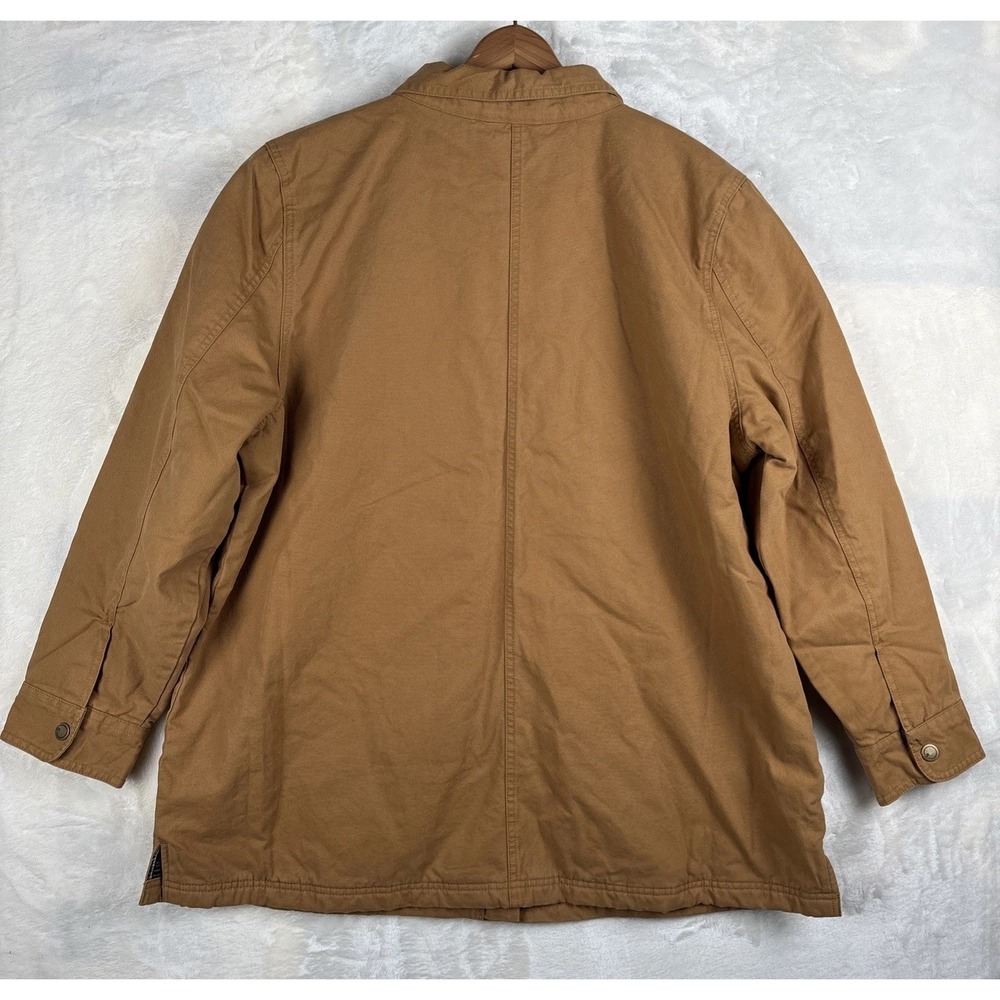 Natural Reflections Jacket Womens XXL Utility‎ Quilted Flannel Lined Canvas Barn - Picture 12 of 16